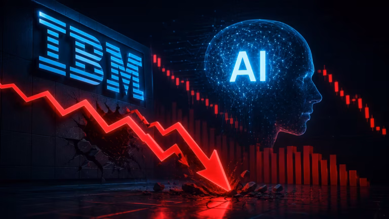 Keď IBM prizná, že ju prekvapil AI boom – historický pokles akcií odhaľuje, kde sa naozaj točia peniaze