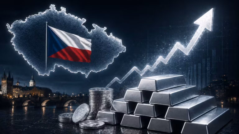 Strieborná horúčka 2.0. Ceny striebra letia vzhľadom a Česko sa môže stať novým lídrom