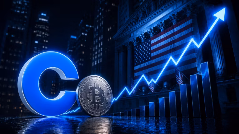 Coinbase ožíva. Kryptoburza sa vracia do hry, Wall Street zvyšuje cieľové ceny a verí v obrat