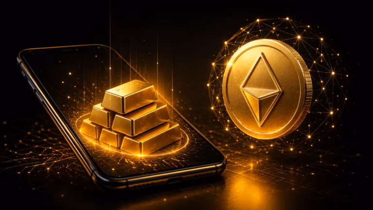Tokenizácia zlata – kúsok drahého kovu vo vašom mobile bez trezoru
