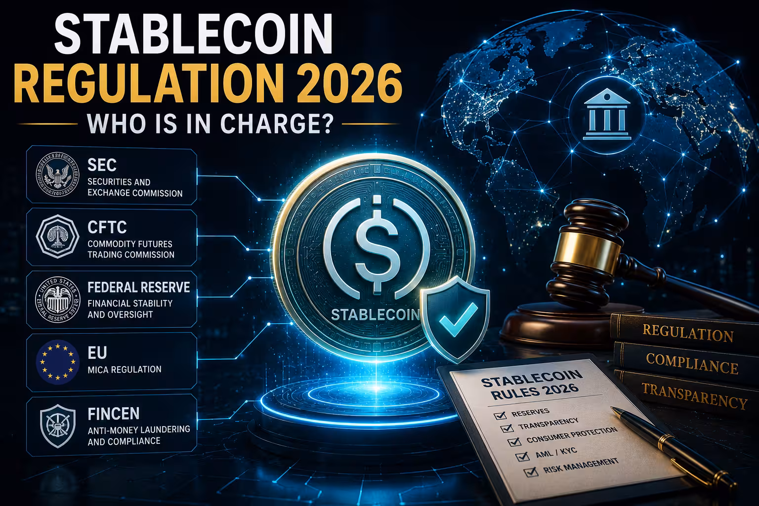 Regulácia stablecoinov 2026: kto reguluje? | Tokenomika.sk