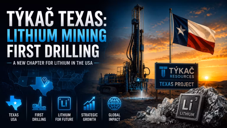 Uhoľný magnát mieri do Texasu. Tykač začína ťažbu lithia v Amerike.