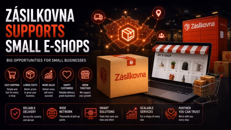 Zásilkovna mieri na malé e-shopy. Chce im pomôcť konkurovať Alze a vyriešiť doručenie až k dverám zákazníka.