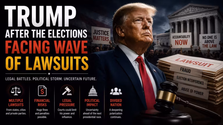 Žaloby proti Trumpovi po voľbách: čaká ho súdne peklo kvôli burze a kryptu