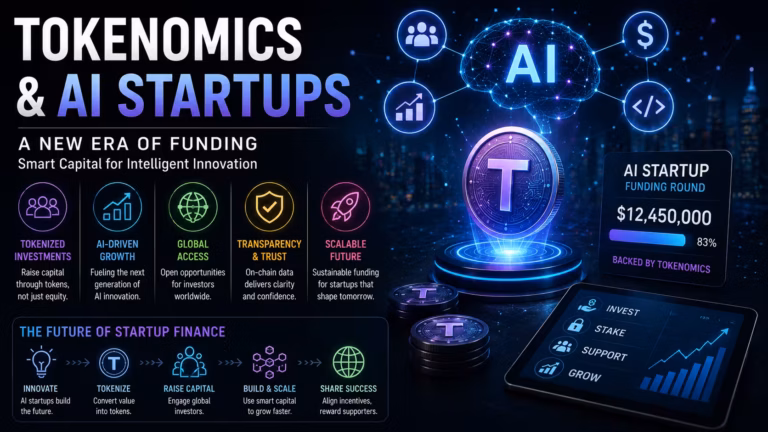 Tokenomika a AI startupy: tokenizácia AI startupov mení financovanie umelej inteligencie
