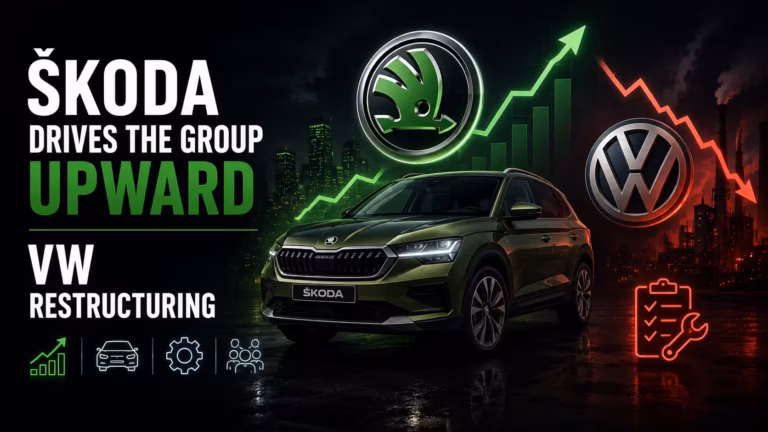 Škoda Auto ťahá koncern nahor. Kým Volkswagen prepúšťa a zatvára továrne, česká jednotka láme rekordy