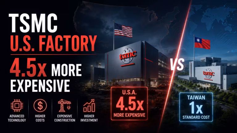 Továreň TSMC v USA nás stojí 4–5× viac než továreň na Tchaj‑wane, hovorí finančný riaditeľ TSMC