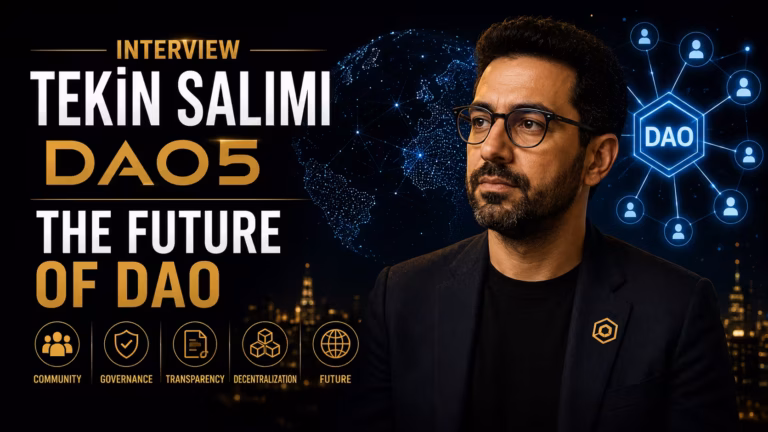 Rozhovor s tvorcom: Tekin Salimi z dao5 o budúcnosti decentralizovaných DAO a venture kapitálu