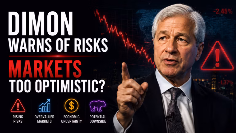 Šéf JPMorgan varuje pred prehliadanými rizikami. Podľa Jamieho Dimona sú trhy príliš optimistické