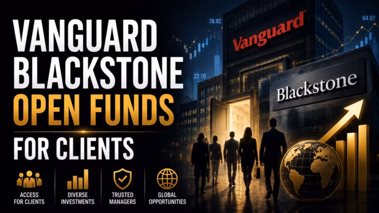 Vanguard a Blackstone otvárajú súkromné investície vybraným klientom. Zatiaľ bez RIA