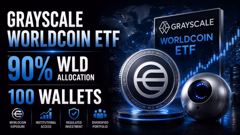 Grayscale chce spustiť prvé Worldcoin ETF v USA. Žiadosť však odhalila, že 90 % tokenov drží stovka peňaženiek