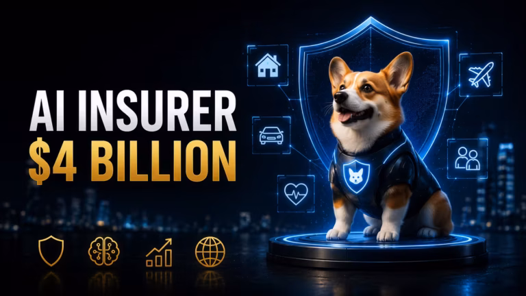 AI poisťovňa Corgi ocenená na 4 miliardy. Za osem týždňov už tretíkrát, hoci v januári stála 630 miliónov