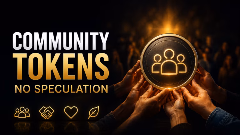 Komunitní tokeny: Jak budovat a monetizovat komunitu bez spekulací