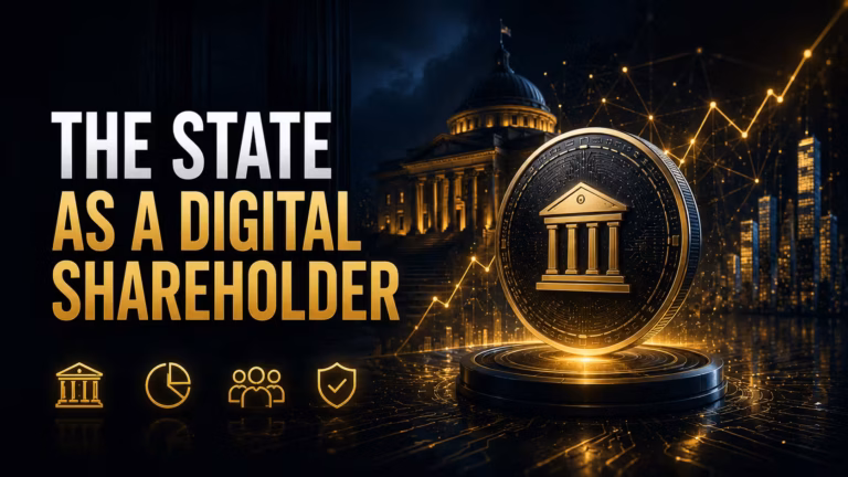 Štát ako digitálny akcionár: Ako môže vláda zarábať na tokenizácii verejného sektora a prečo by to malo zaujímať občanov
