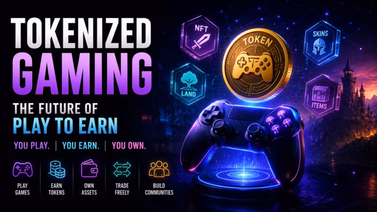 Tokenizácia hier v hernom priemysle: Od Play-to-Earn k vlastníctvu digitálneho sveta