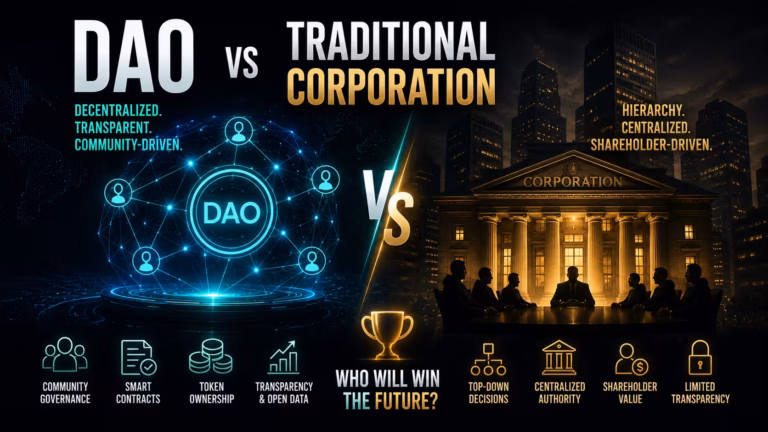 DAO vs tradičné korporácie: Kto vyhrá súboj o budúcnosť organizácií?