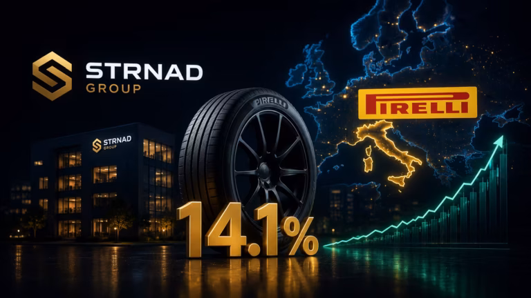 Strnad kúpil 14,1 % v Pirelli