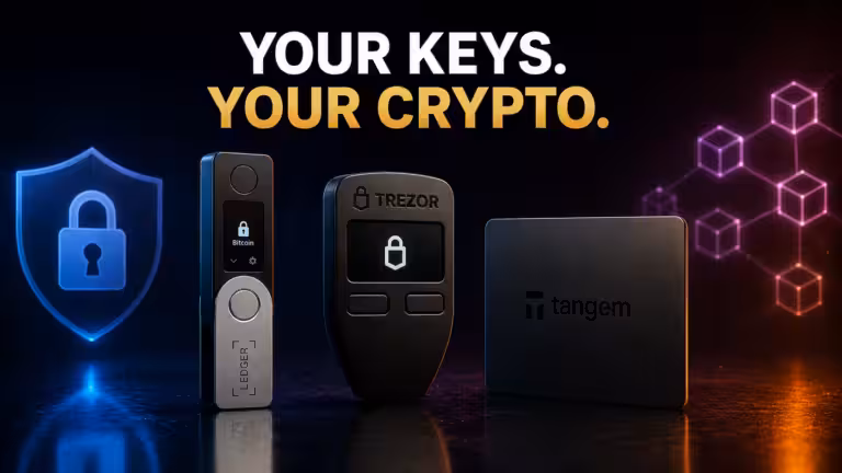 Ledger vs Trezor vs Tangem – srovnání nejoblíbenějších hardwarových peněženek na trhu