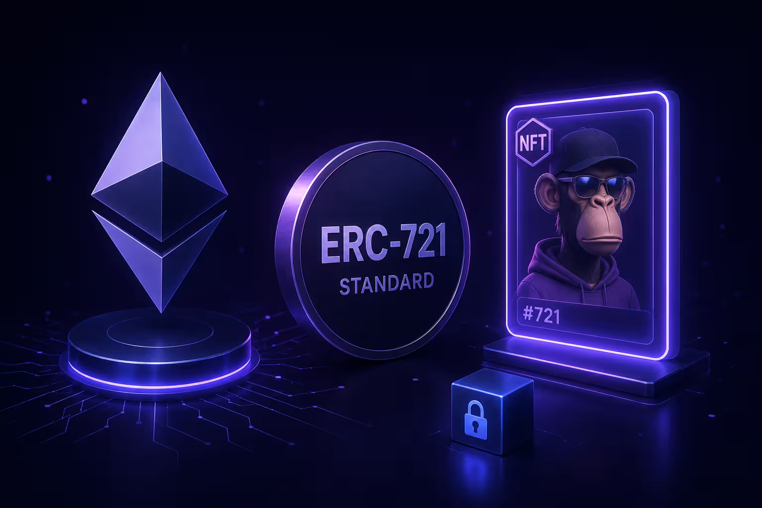 ERC-721: Standard pro jedinečné tokeny (NFT)