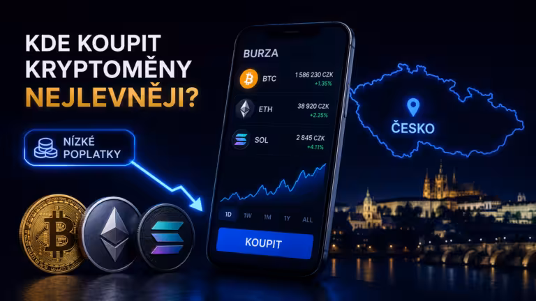 Kde v Česku koupíte kryptoměnu nejvýhodněji? Srovnání bitcomatů a alternativ
