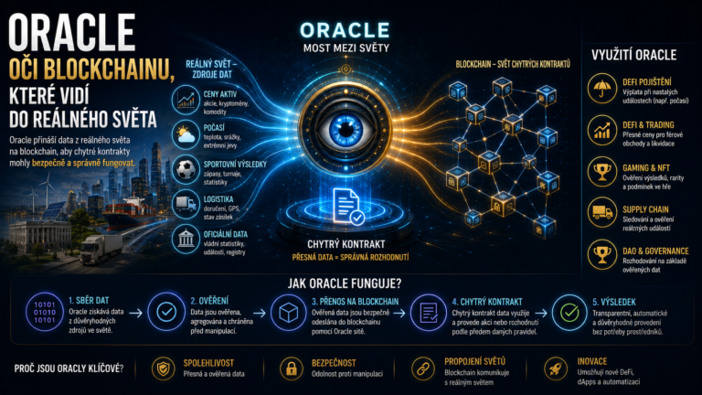 Oracle: Oči blockchainu, které vidí do reálného světa