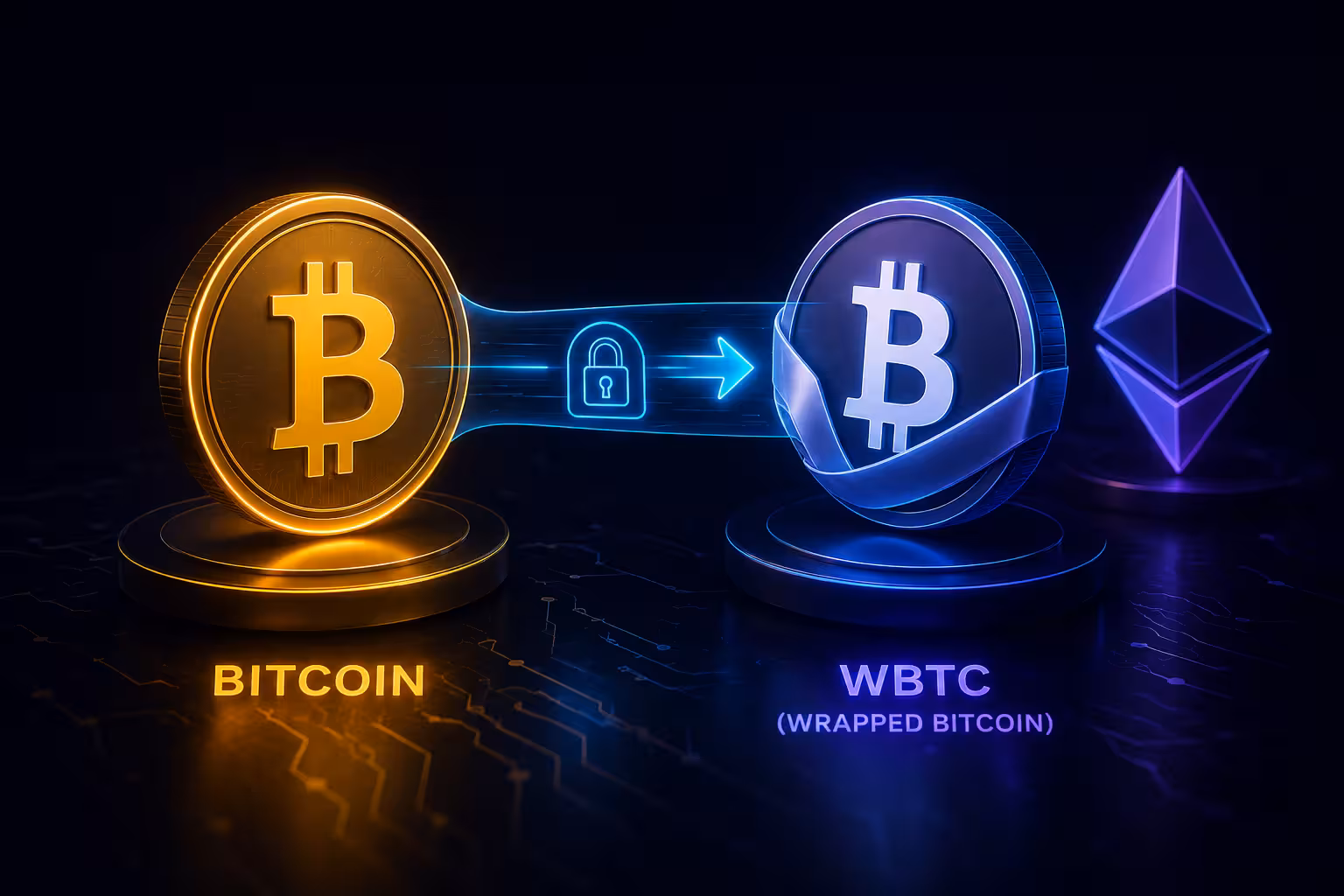 Wrapped token: Bitcoin na Ethereu? Jde to! Zabaleným tokenem.