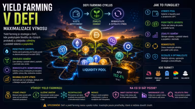 Yield farming: Hledání nejvyššího výnosu v decentralizovaném světě