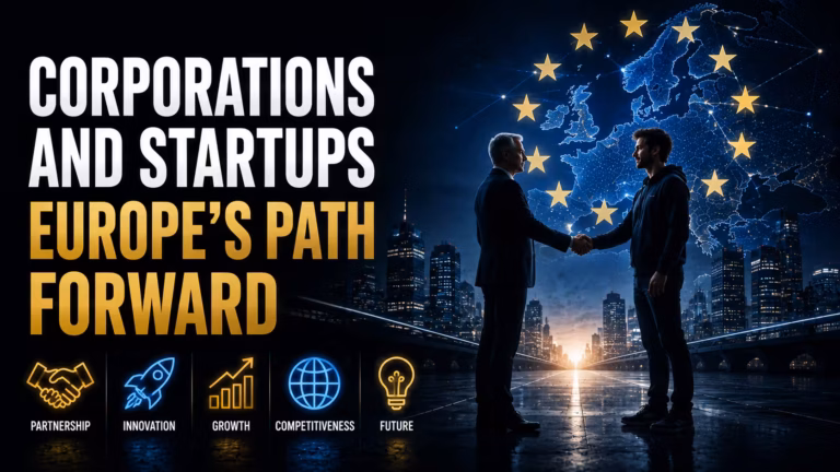 Partnerstvá korporácií a startupov: cesta Európy vpred