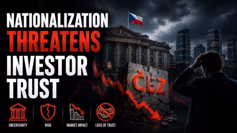 Znárodnenie ČEZ by podľa šéfa burzy otriaslo dôverou investorov. Štát by mal byť opatrný