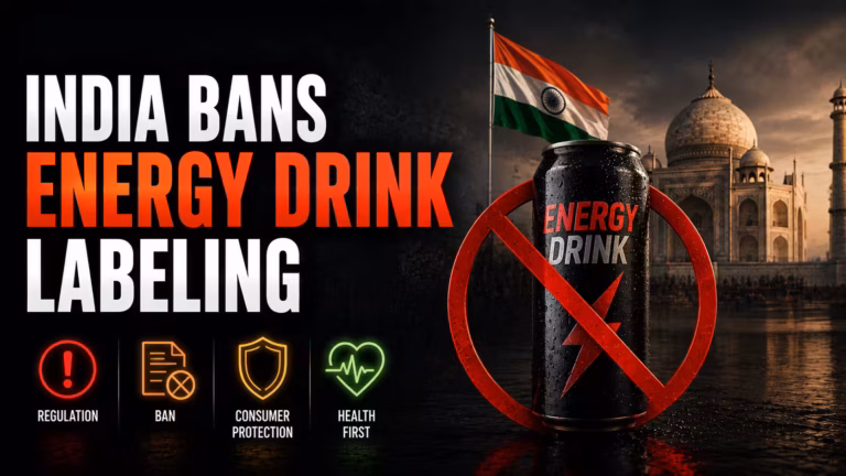Energetické nápoje v Indii: India zakázala označenie, firmy protestujú