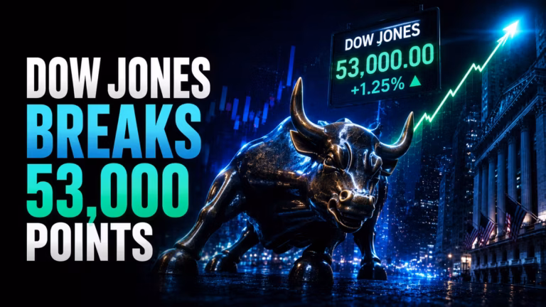 Dow Jones prvýkrát v histórii prekročil 53 000 bodov. Americký index rastie už šesť rokov v rade