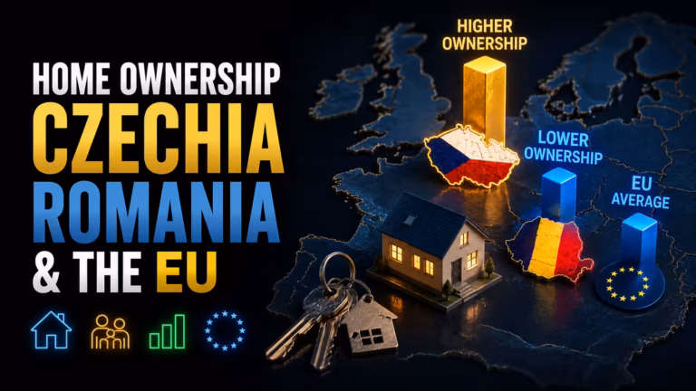 Takmer každý tu býva vo vlastnom. Rumunsko vedie, Česko na chvoste prvej desiatky