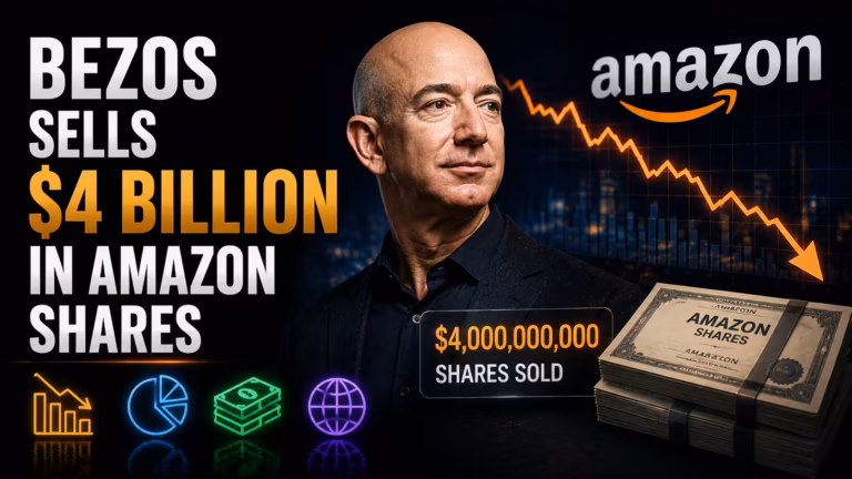 Bezos predáva akcie Amazonu za 4 miliardy