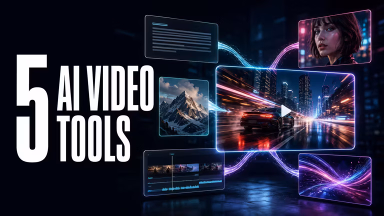 5 AI nástrojov, ktoré vytvoria video za pár minút. Jeden z nich možno zmení spôsob, akým pracujete s obsahom