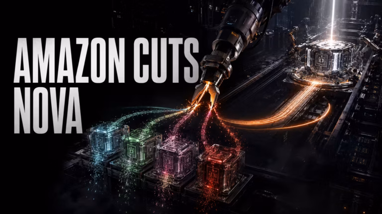 Amazon ruší väčšinu AI modelov Nova. Po rokoch snaženia priznáva, že nestačia na OpenAI
