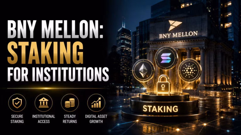 Wall Street definitívne vstupuje do kryptomien – BNY Mellon spúšťa staking pre inštitúcie