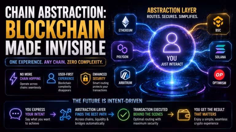 Abstrakcia reťazca: Keď zmiznú hranice medzi blockchainmi, kryptomeny sa stanú neviditeľnými