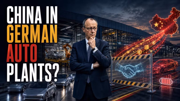 Nemecko váha, ako naložiť s Čínou. Po tvrdšom kurze volajú už aj automobilky – a kancelár otvára dvere čínskym investíciám