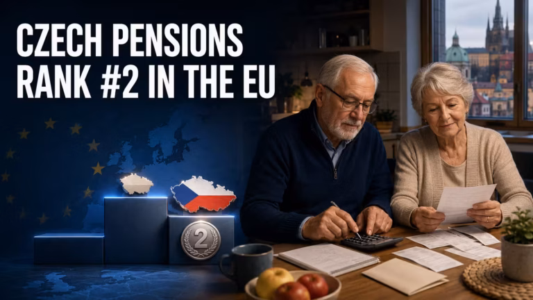 Českí dôchodcovia vyšli v európskom porovnaní prekvapivo dobre. Lepšie sa majú už len v jednej krajine