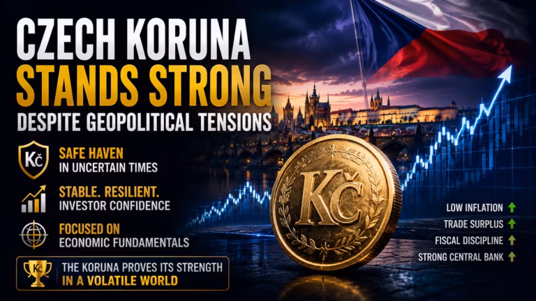 Stabilita koruny: odoláva geopolitickému napätiu. Vyššie úroky a pokojnejšie trhy držia kurz pod kontrolou