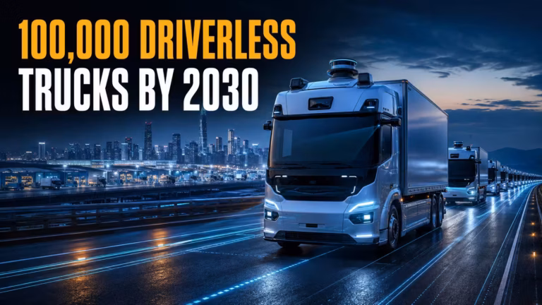 100 000 autonómnych truckov do roku 2030. Pony.ai chystá revolúciu v logistike a láme ceny