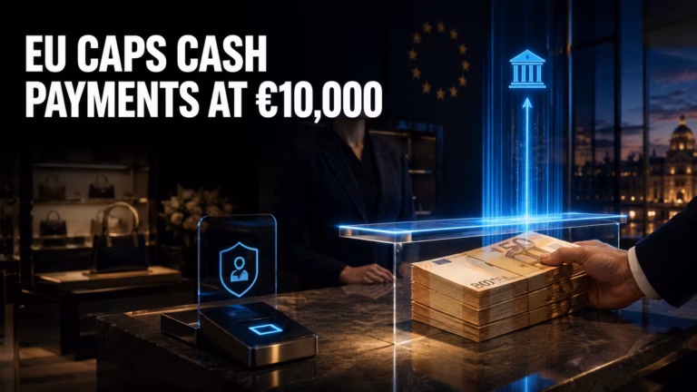 Brusel diktuje pravidlá pre platenie v hotovosti. Limit hotovostných platieb 10 000 € od júla 2027