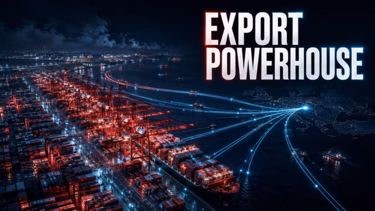 Najväčší exportéri sveta 2025: Čína vedie, Nemecko drží druhé miesto, Česko zostáva v hre