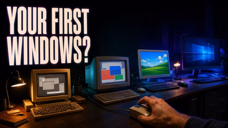 Ktorý Windows ste používali ako prvý? Spomienky na systém, ktorý nás všetkých naučil pracovať s počítačom