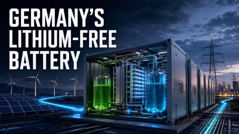 V Nemecku vzniká prevratná batéria bez lítia. Vydrží desiatky rokov, vyrába sa zo soli a vzduchu – a môže zmeniť energetiku