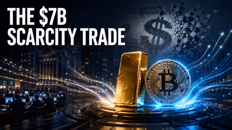 Zlato a bitcoin: za päť dní do nich nateklo 7 miliárd dolárov. Investori utiekajú pred dolárovou krízou, ktorá sa podľa nich blíži
