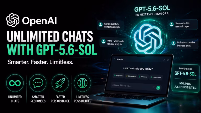 OpenAI uvoľňuje ChatGPT: Neobmedzené chaty zadarmo a múdrejší GPT-5.6 Sol