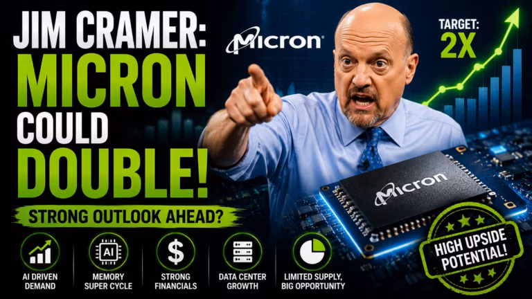 Jim Cramer vs. trh: Prečo verí, že akcie Micronu sa môžu opäť zdvojnásobiť