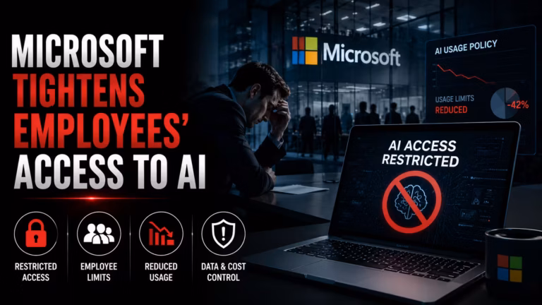 Vojna s tokenmi: Microsoft obmedzuje prístup k AI vlastným zamestnancom, hoci je ziskový