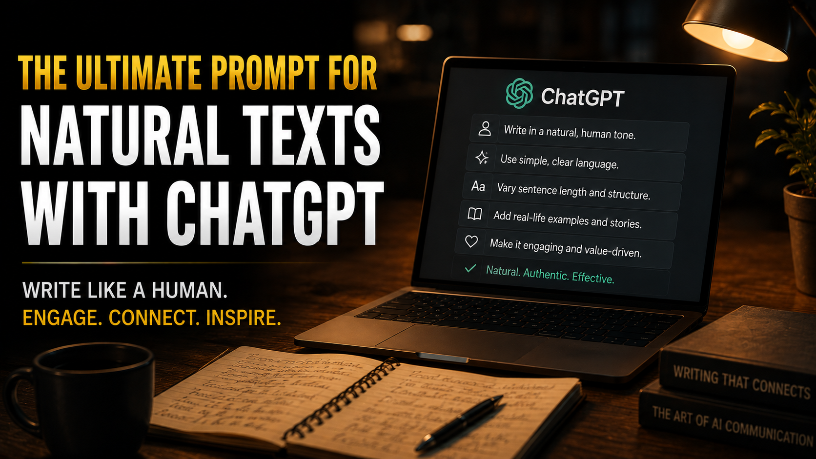 Prestaňte kopírovať odpovede z ChatGPT. Naučte sa používať prompty pre ChatGPT tak, aby zneli prirodzene a ľudsky